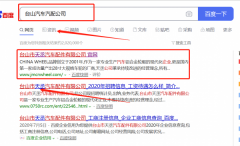 臺(tái)山市*丞汽車配件有限公司跟本公司簽訂網(wǎng)絡(luò)推廣合同