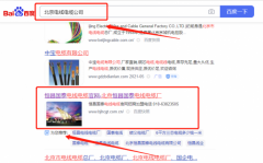北京*昌國(guó)泰電線電纜廠優(yōu)化排名快上詞效果展示